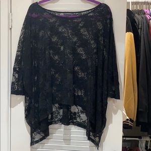 Express Lacey black cover up